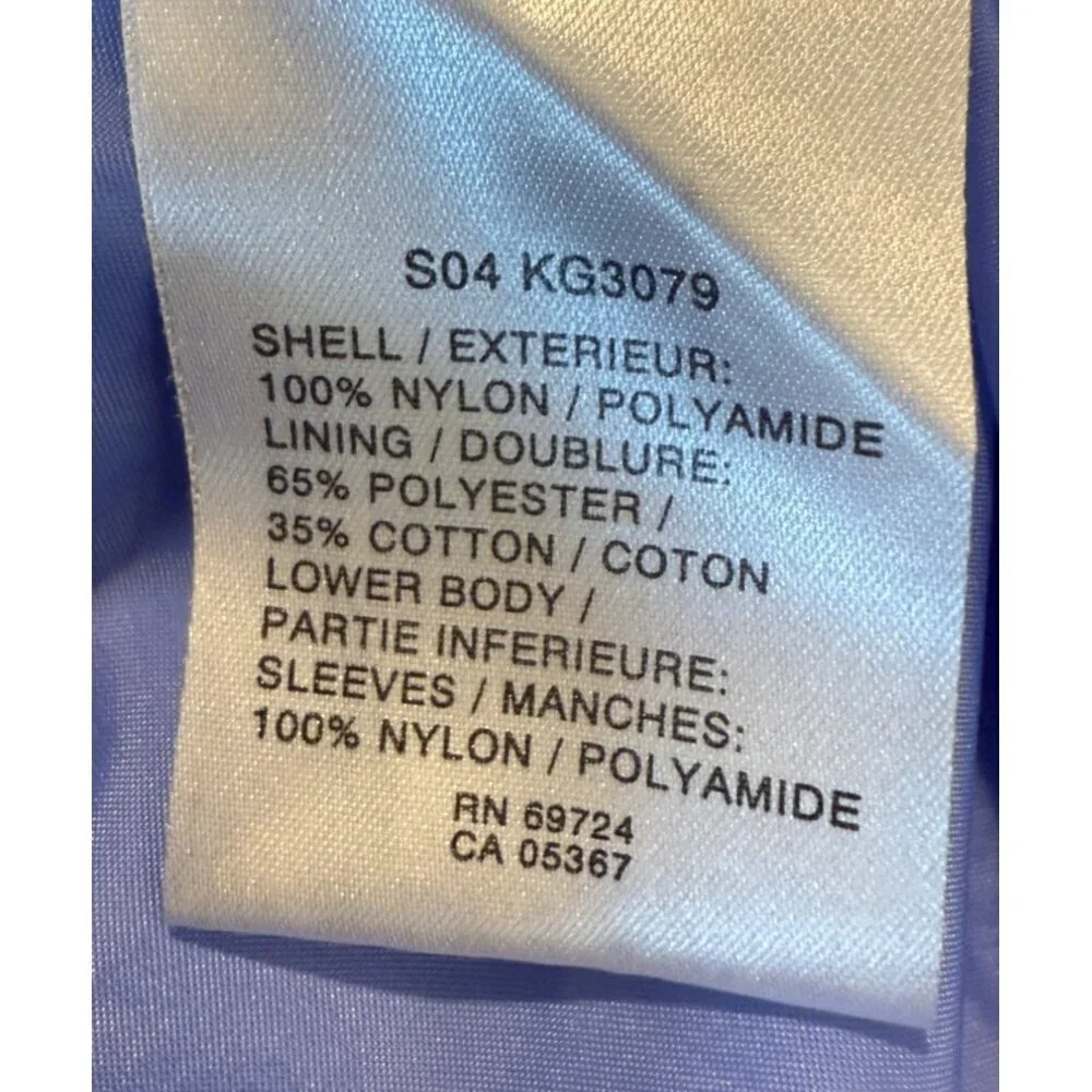 Columbia Sportswear Women's Hooded Windbreaker Jacket Tone Blue Size 14/16